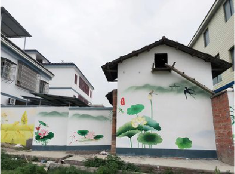 巍山室外墙绘-从选材到保养。