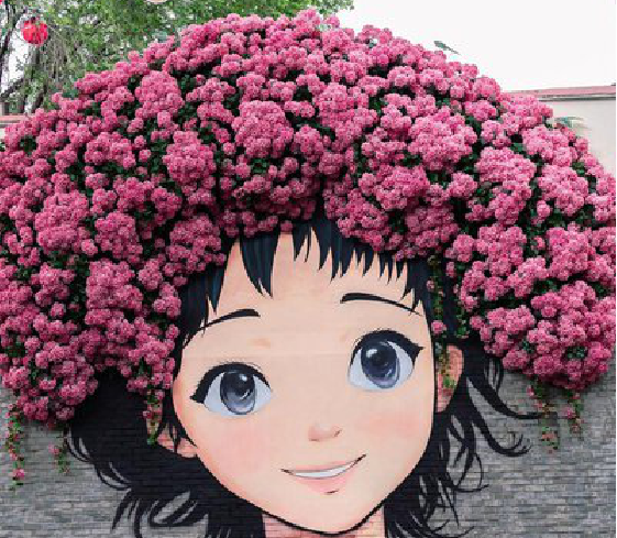 巍山墙体彩绘-网红墙打卡