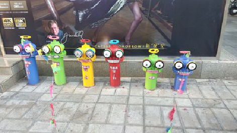 巍山商业区彩绘