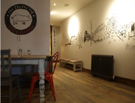 巍山教你判断手绘墙质量的好坏。