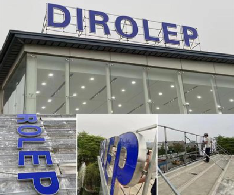 巍山楼顶发光字安装的注意事项。